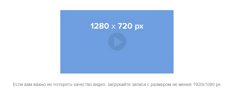 Размер обложки для видео ВКонтакте